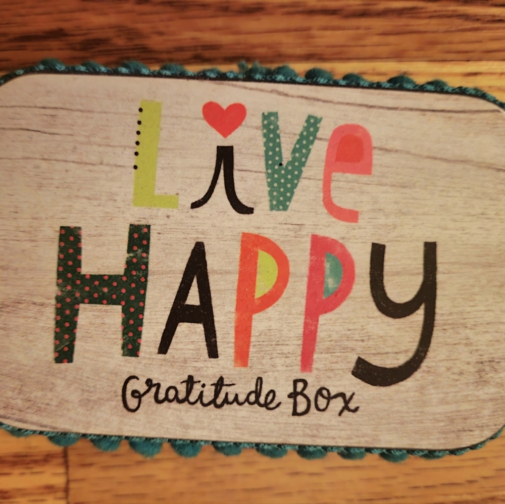 Cost Plus World Market Live Happy Gratitude Box